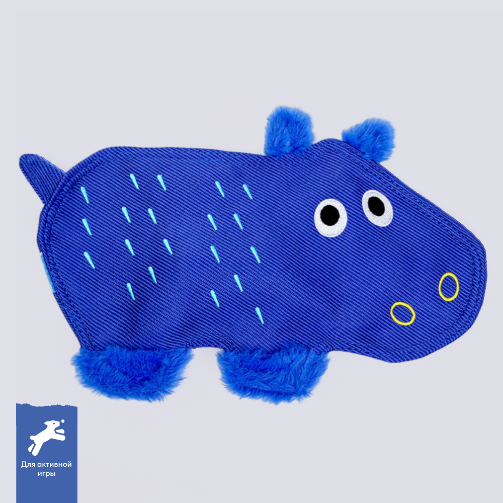 

RURRI Игрушка для собак Бегемот, Разноцветный