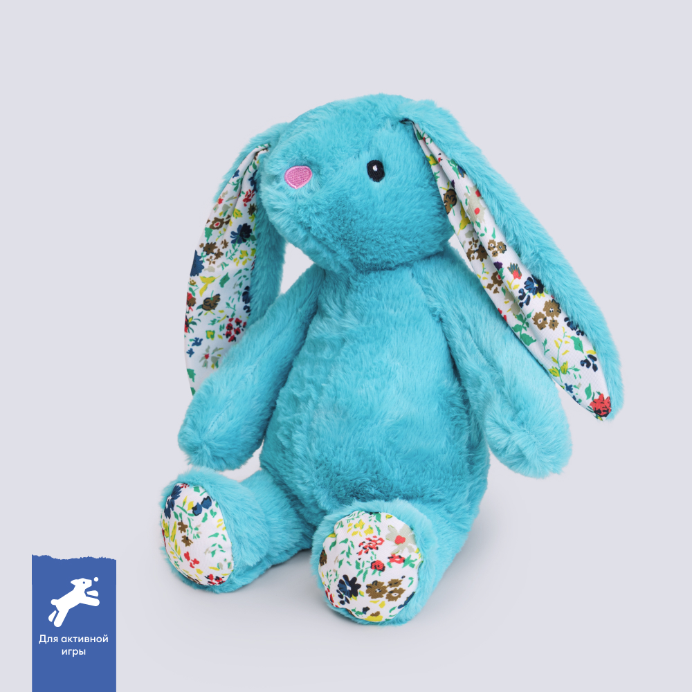 RURRI Игрушка для собак средних и крупных пород Заяц, 39х20 см, цвет в ассортименте
