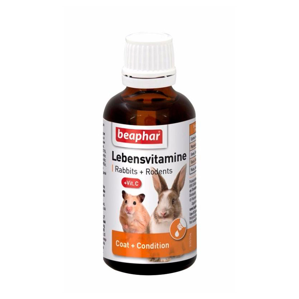 

Beaphar Lebensvitamine Кормовая добавка для грызунов, 50 мл
