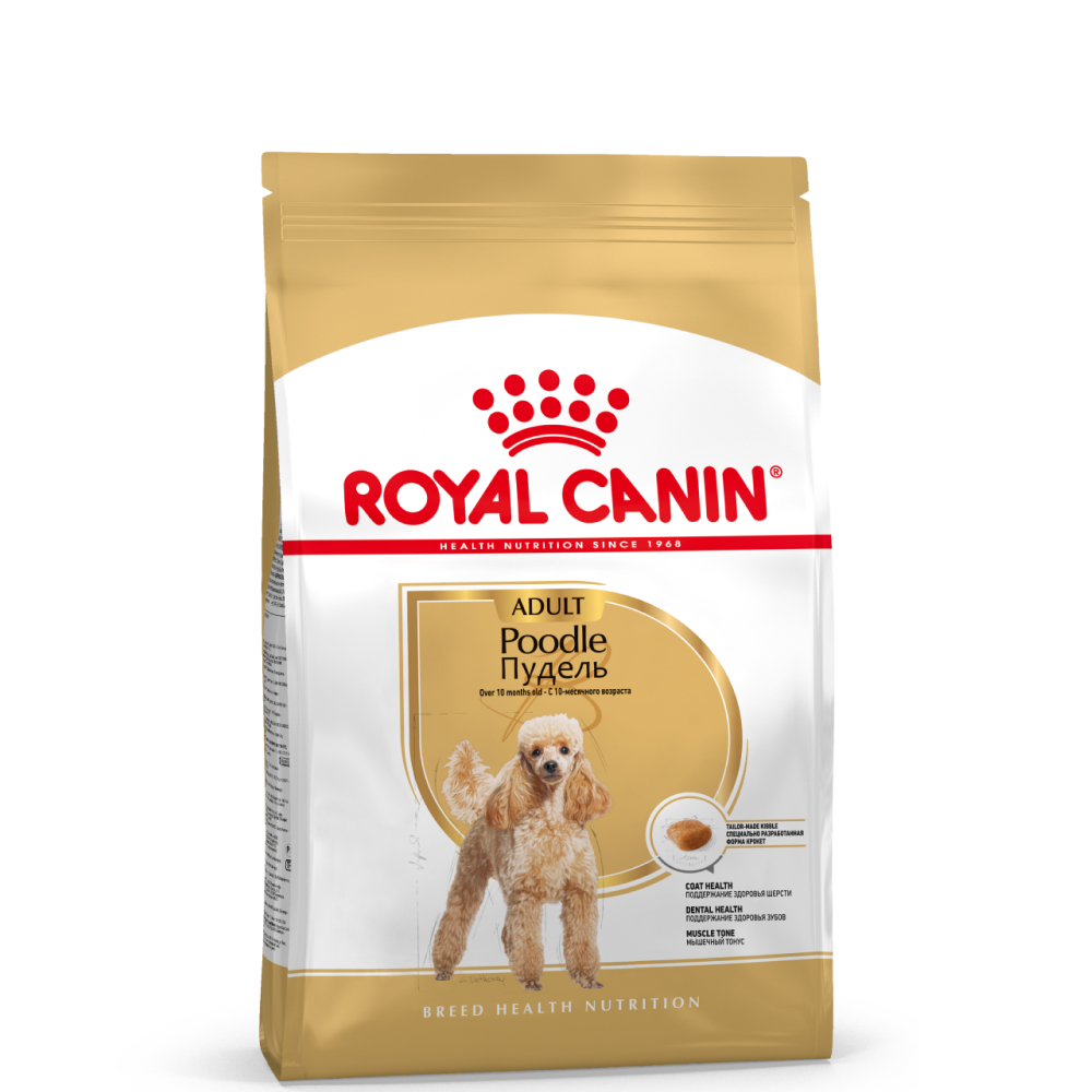 Royal Canin Сухой корм для взрослых собак породы пудель, 1,5 кг