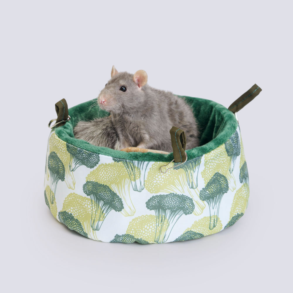 Petmax Гамак-лежанка для грызунов Брокколи, 22х9 см