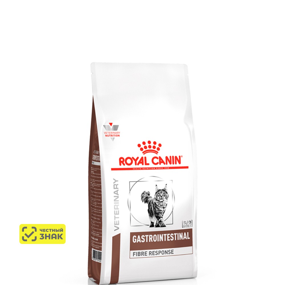 Royal Canin Gastrointestinal Fibre Response FR31 S/O Сухой корм для кошек при нарушениях пищеварения, 350 гр.