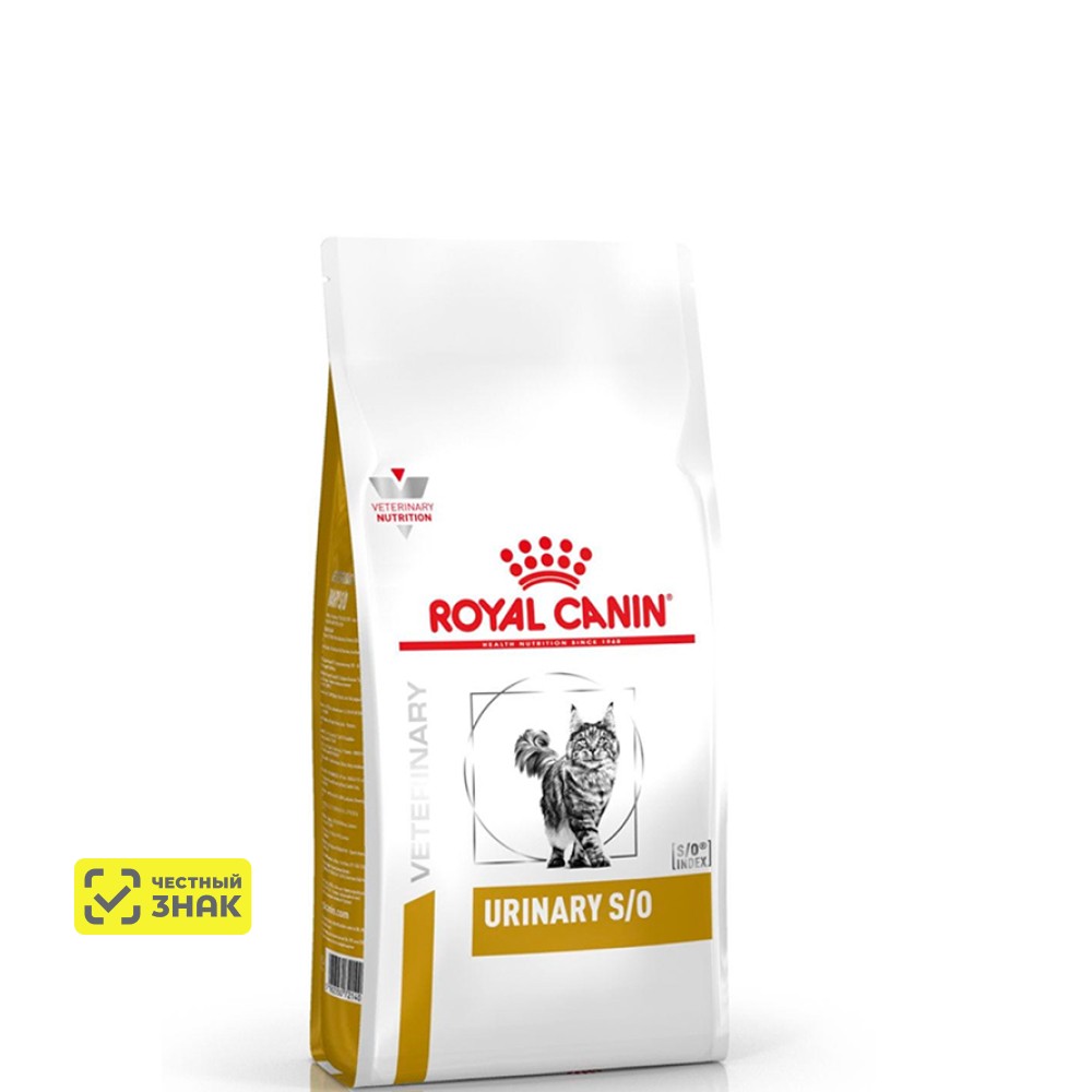 Royal Canin Urinary S/O Сухой корм для кошек при заболеваниях дистального отдела мочевыделительной системы, 350 гр.