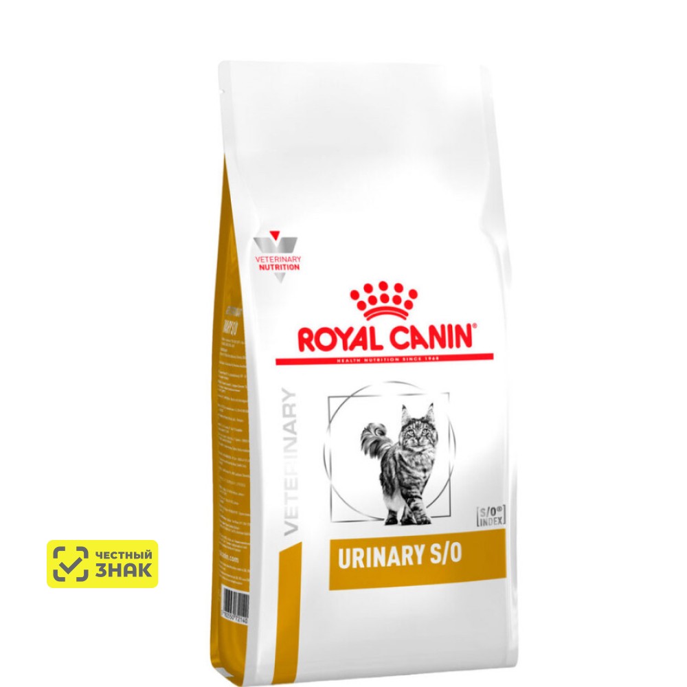 Royal Canin Urinary S/O Сухой корм для кошек при заболеваниях дистального отдела мочевыделительной системы, 3,5 кг