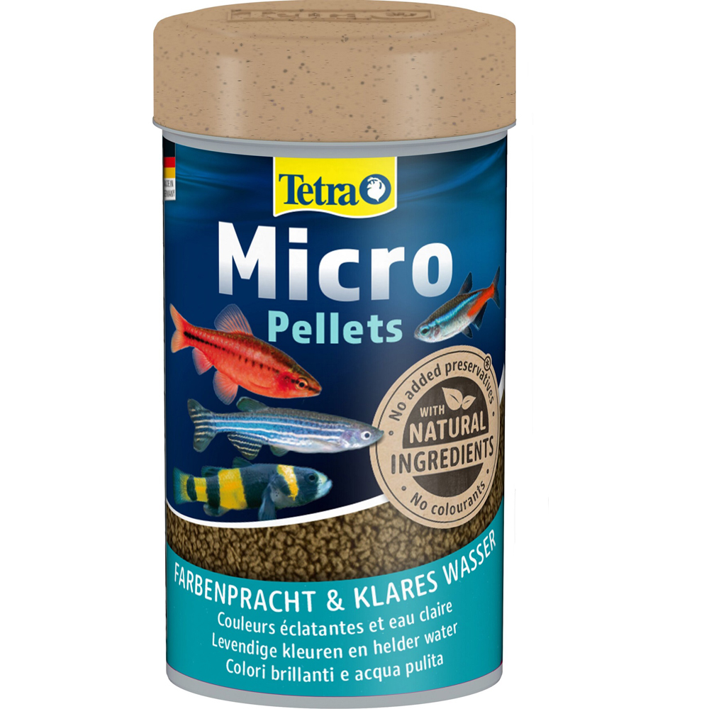 Tetra Micro Pellets корм для мелких видов рыб (100 мл.)