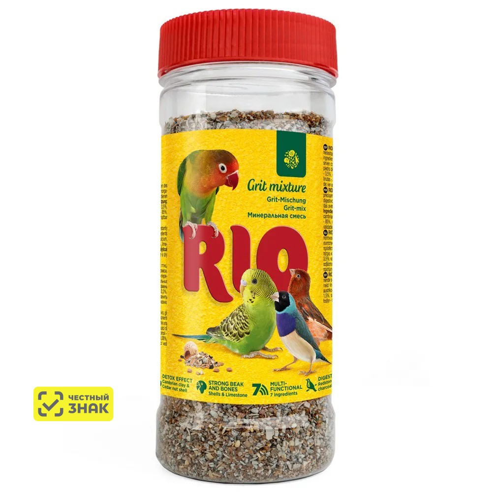 RIO Смесь минеральная для всех видов птиц, 520 гр.