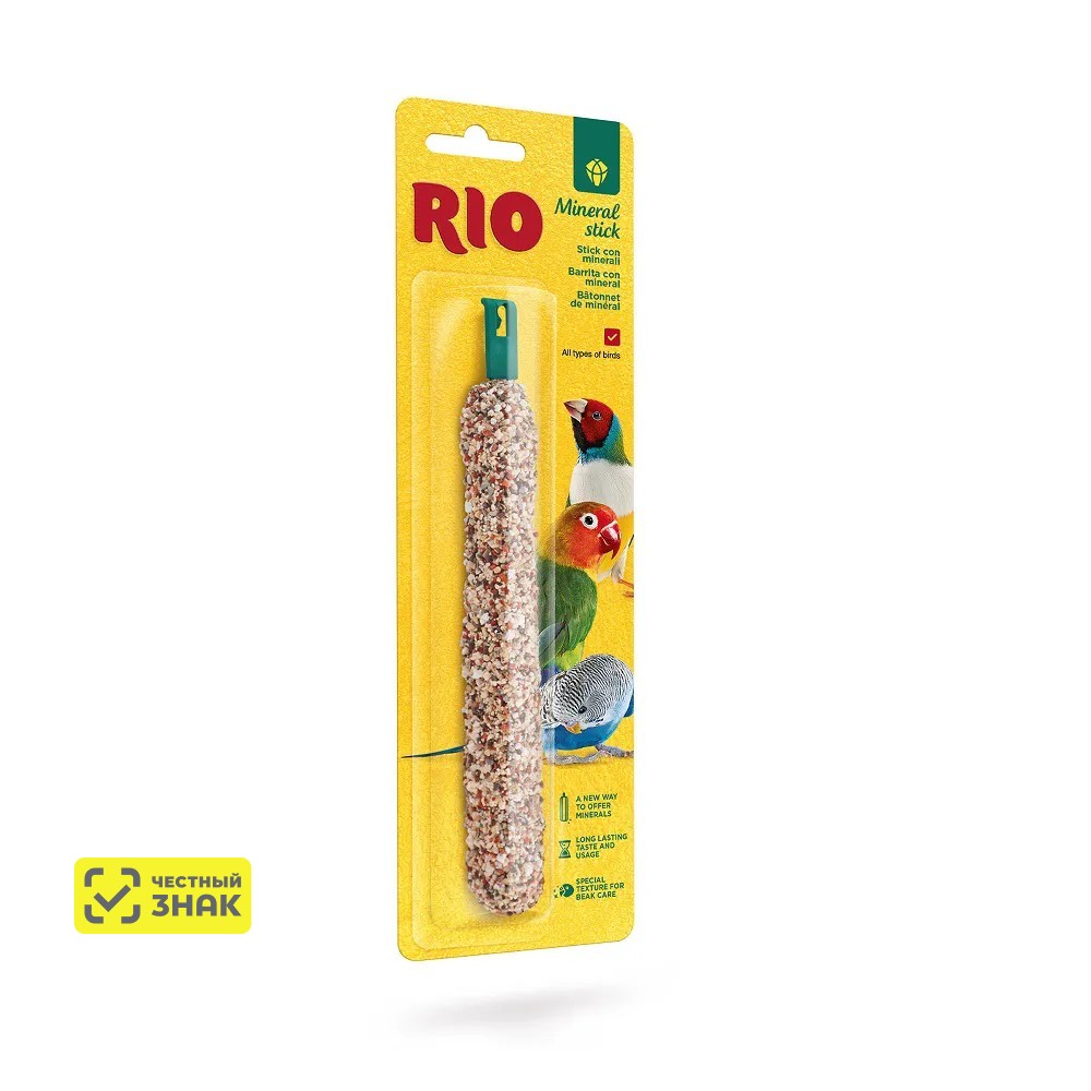 

RIO Минеральная палочка для всех видов птиц 65г