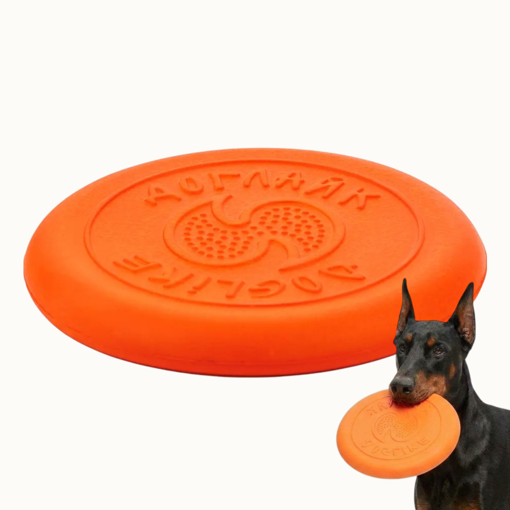 Pet hobby Игрушка для собак Тарелка летающая, 25 см, оранжевый