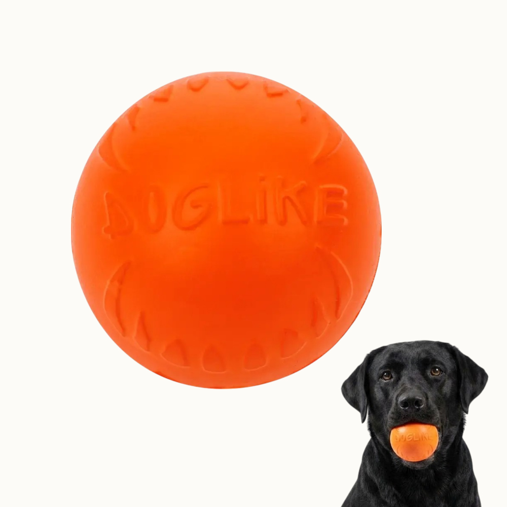 Pet hobby Игрушка для собак Мяч, 8,5 см, оранжевый