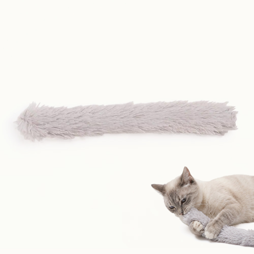 Pet hobby Игрушка для кошек Муррршик, 30 см, серый