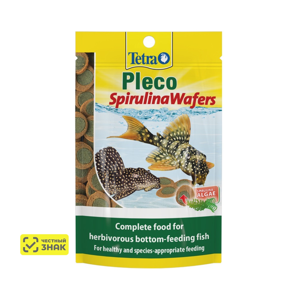 Tetra Корм для рыб Spirulina Wafers 15г