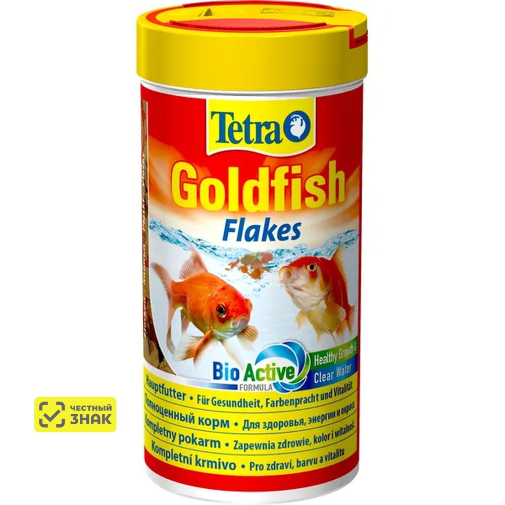 Tetra Goldfish Flakes Корм в хлопьях для золотых рыбок, 250 мл