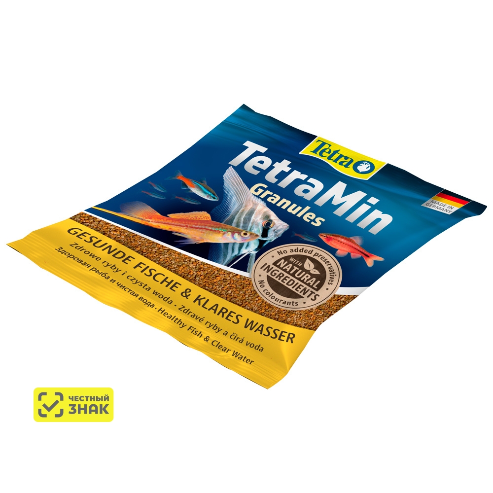 Tetra Min Granules корм для рыб в гранулах, 15 г