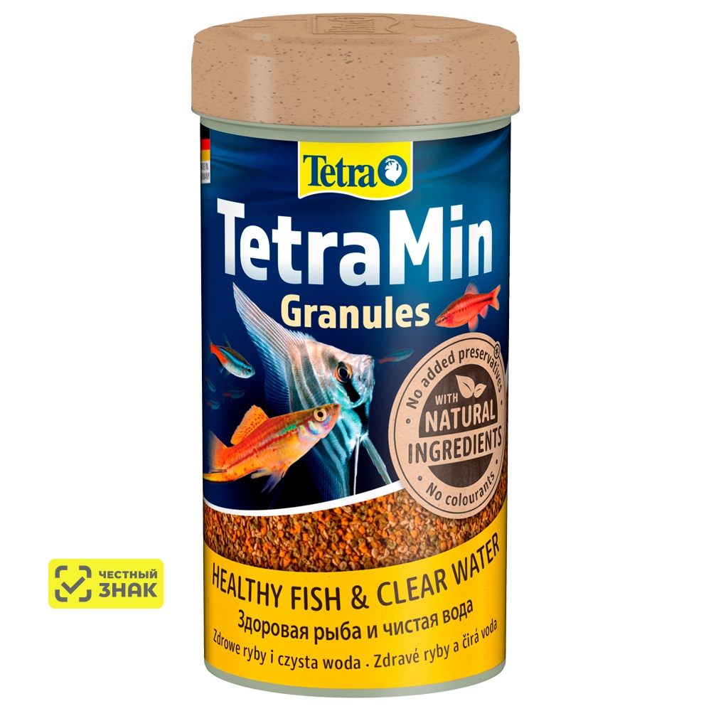 Tetra Min Granules корм для рыб в гранулах