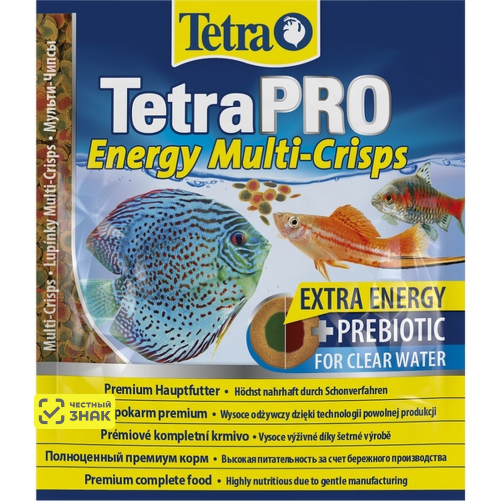 Tetra Pro Energy корм для рыб в чипсах, 12 г