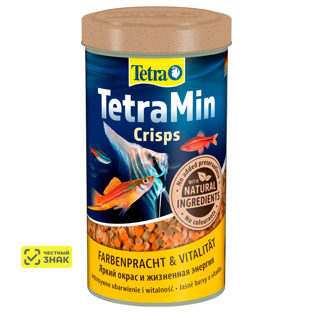 Tetra Min Crisps корм для рыб в чипсах, 500 мл