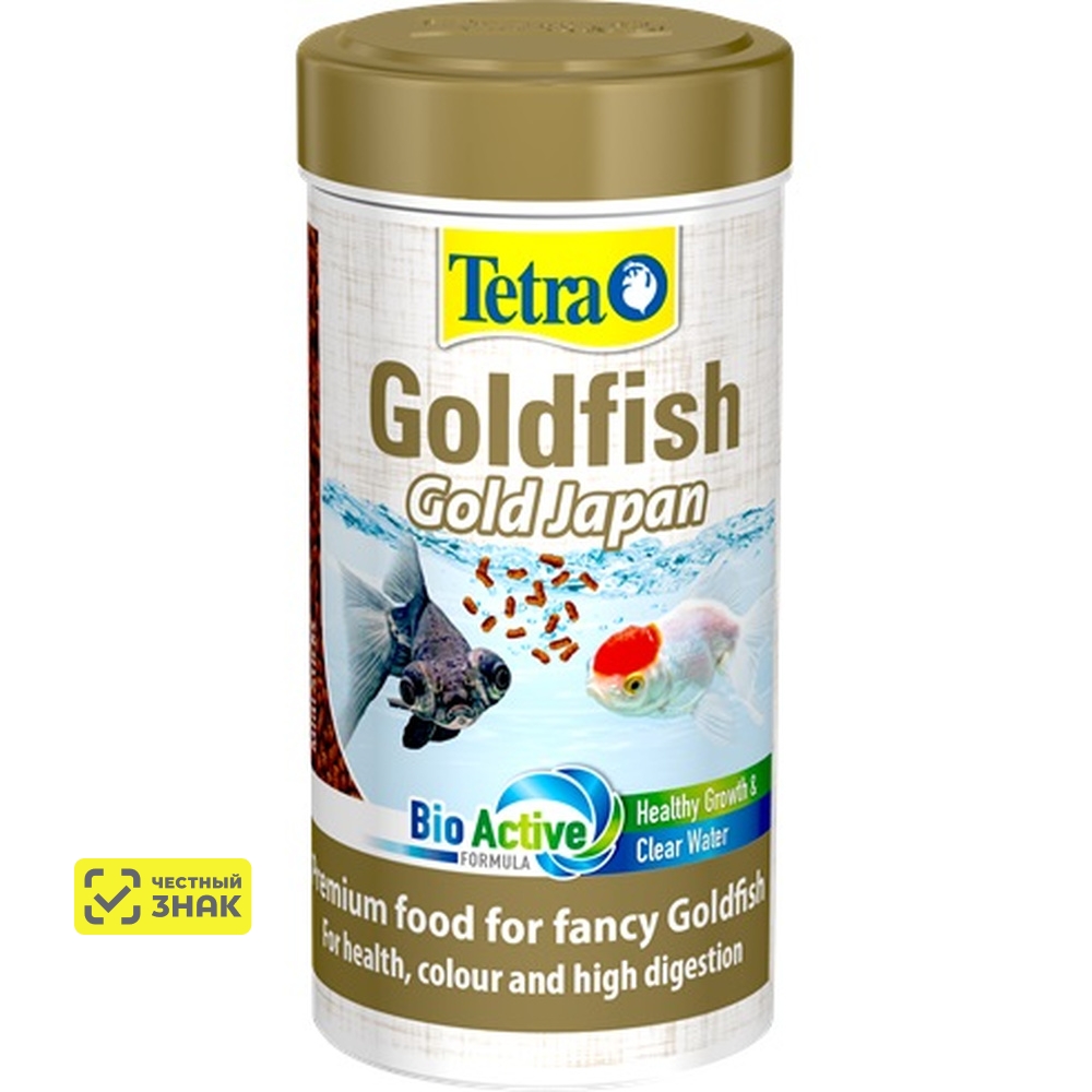 Tetra Goldfish Gold Japan корм для золотых рыбок в гранулах, 250 мл