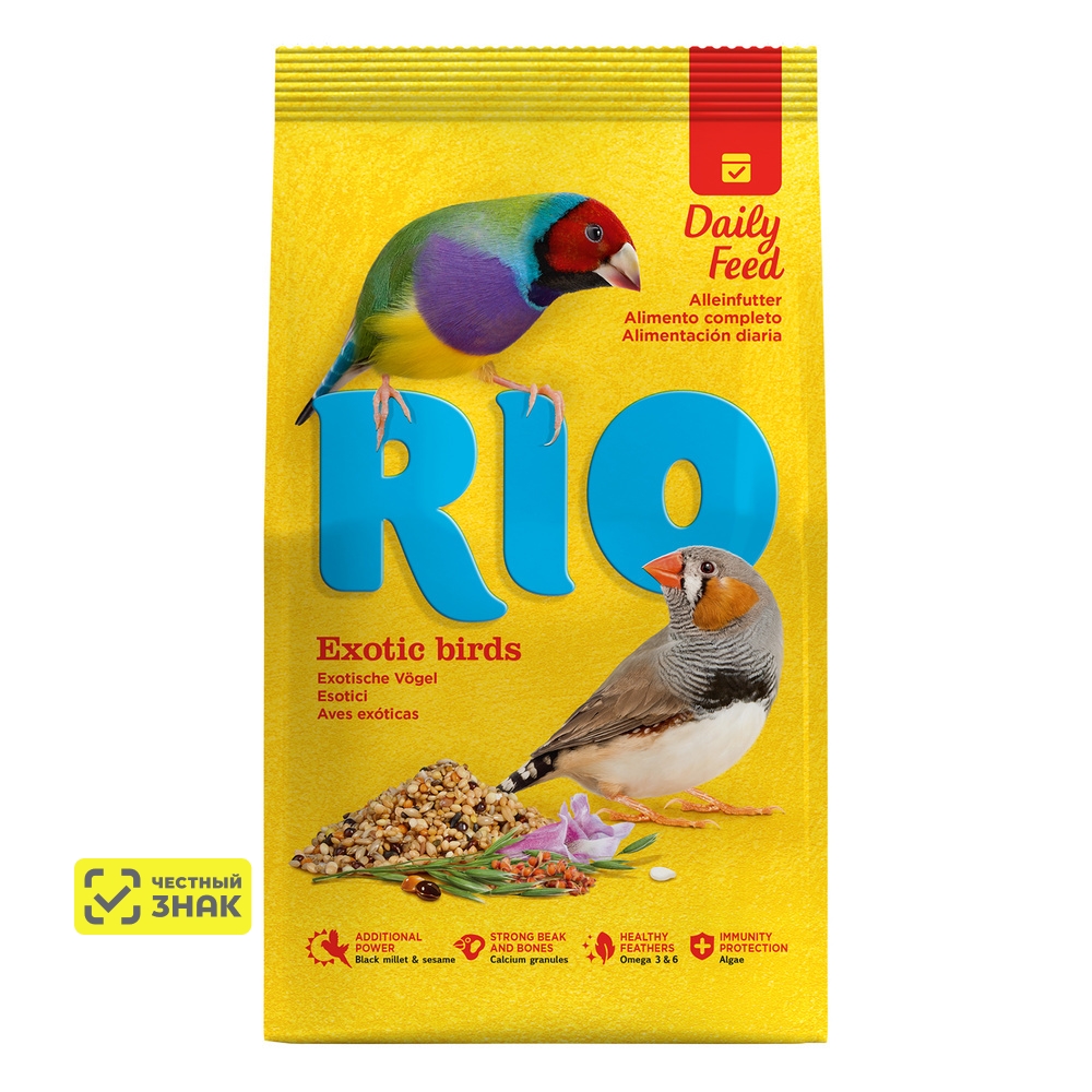 RIO Корм для экзотических птиц, 500 гр.