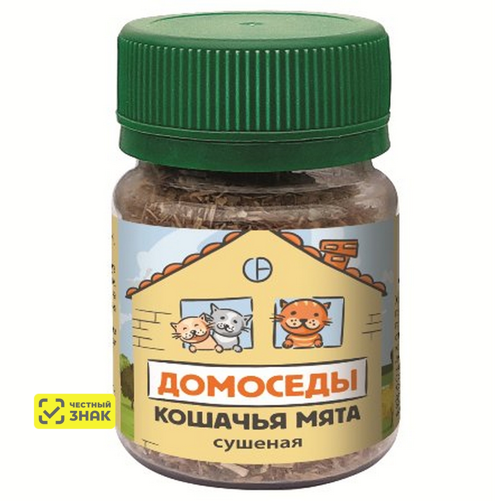 Домоседы Кошачья мята сухая, 40мл