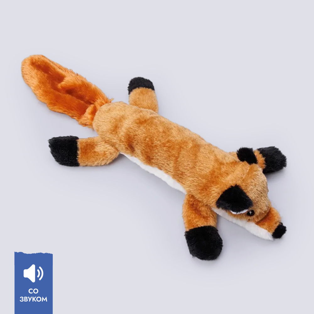 RURRI Игрушка для собак Лиса, 48 см