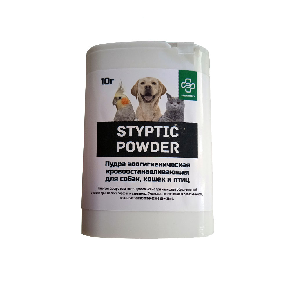 STYPTIC POWDER Пудра кровоостанавливающая для кошек и собак, 10 гр.