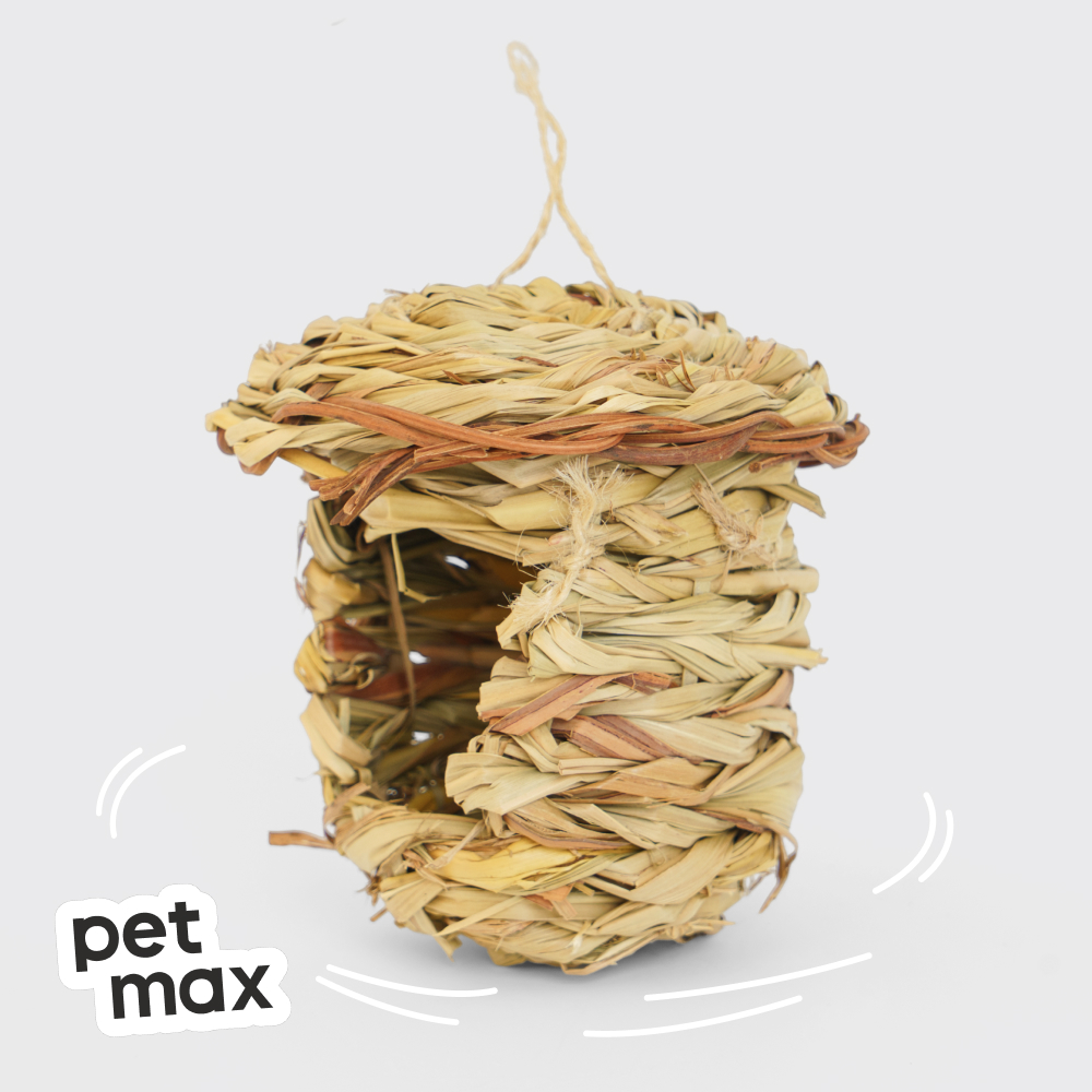 Petmax Petmax Травяное гнездо для птиц 12*12*16см