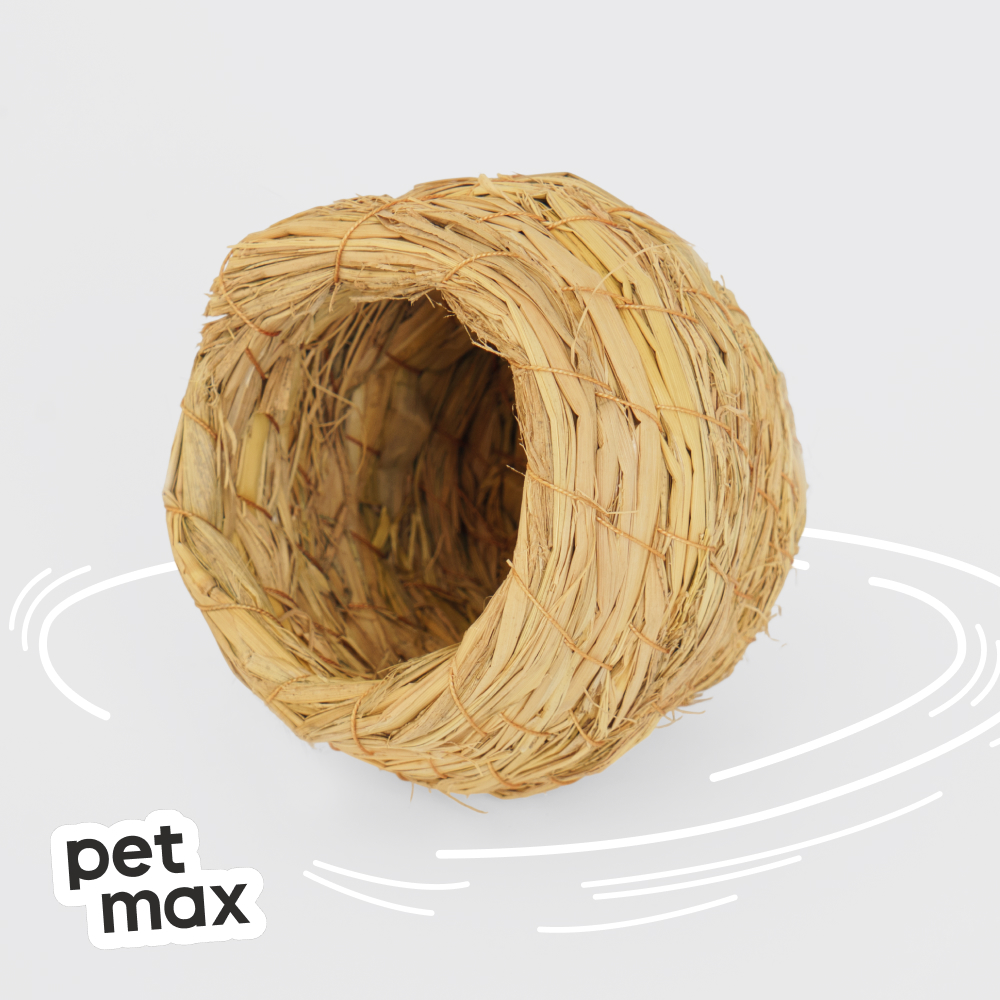 Petmax Petmax Травяное гнездо для попугая 10*11*9см