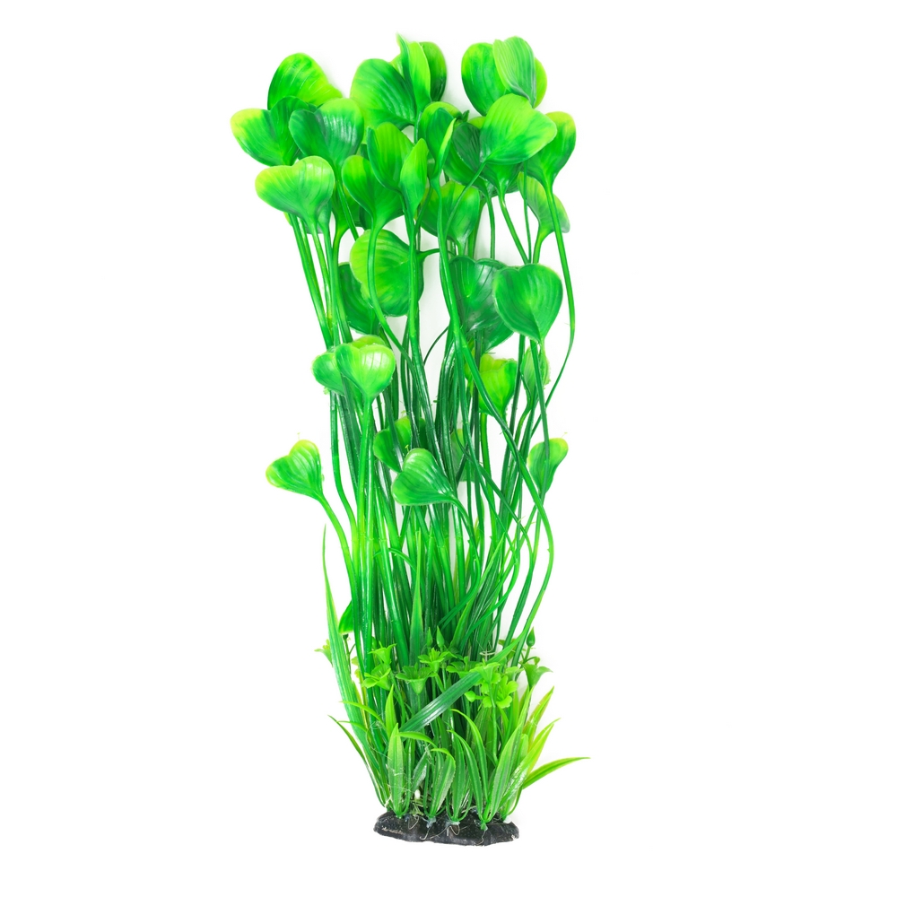 Aquafantasy Декор для аквариумов Растение с красным цветком, 8х4,5х40 см