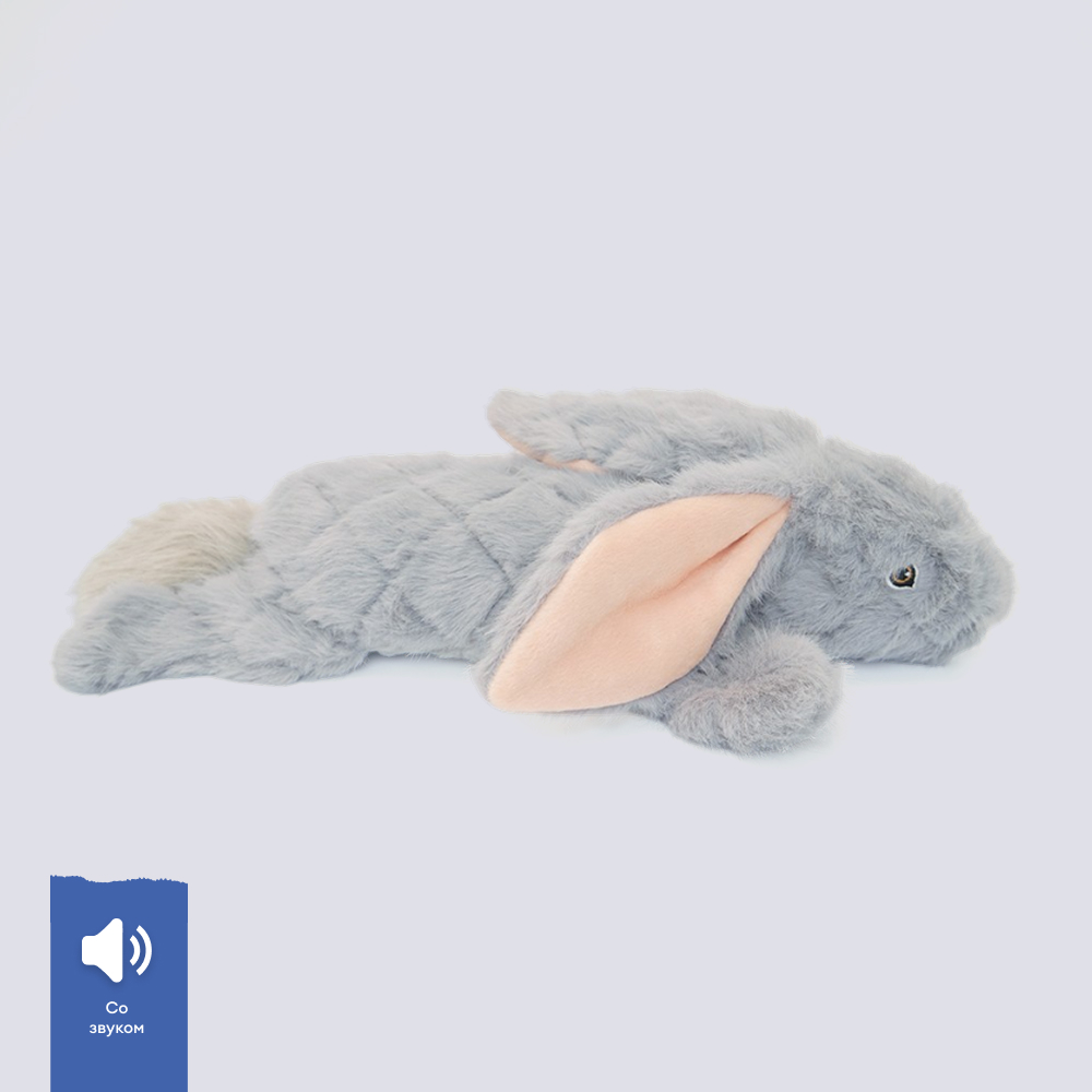 RURRI Игрушка для собак Заяц, 45х24х10 см