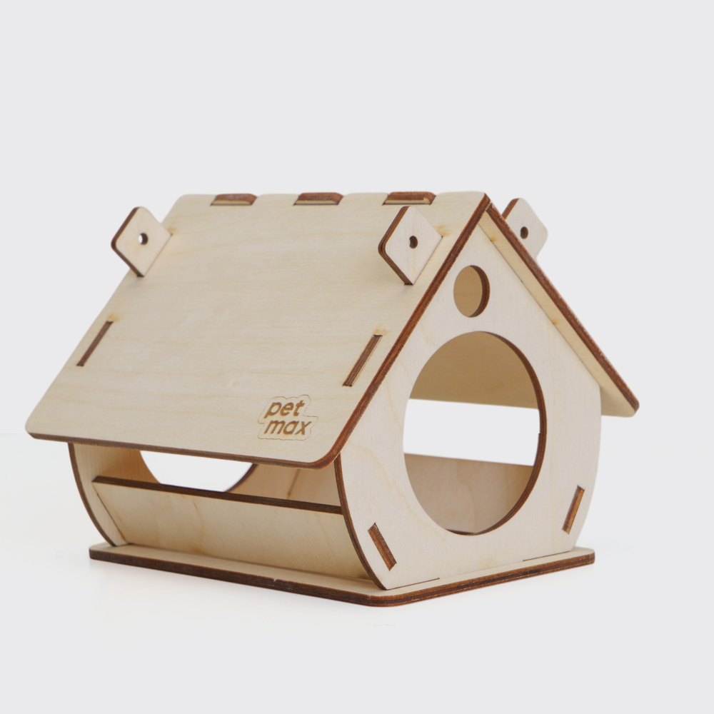 Petmax Petmax Кормушка для птиц Беседка 16*15*12,5см
