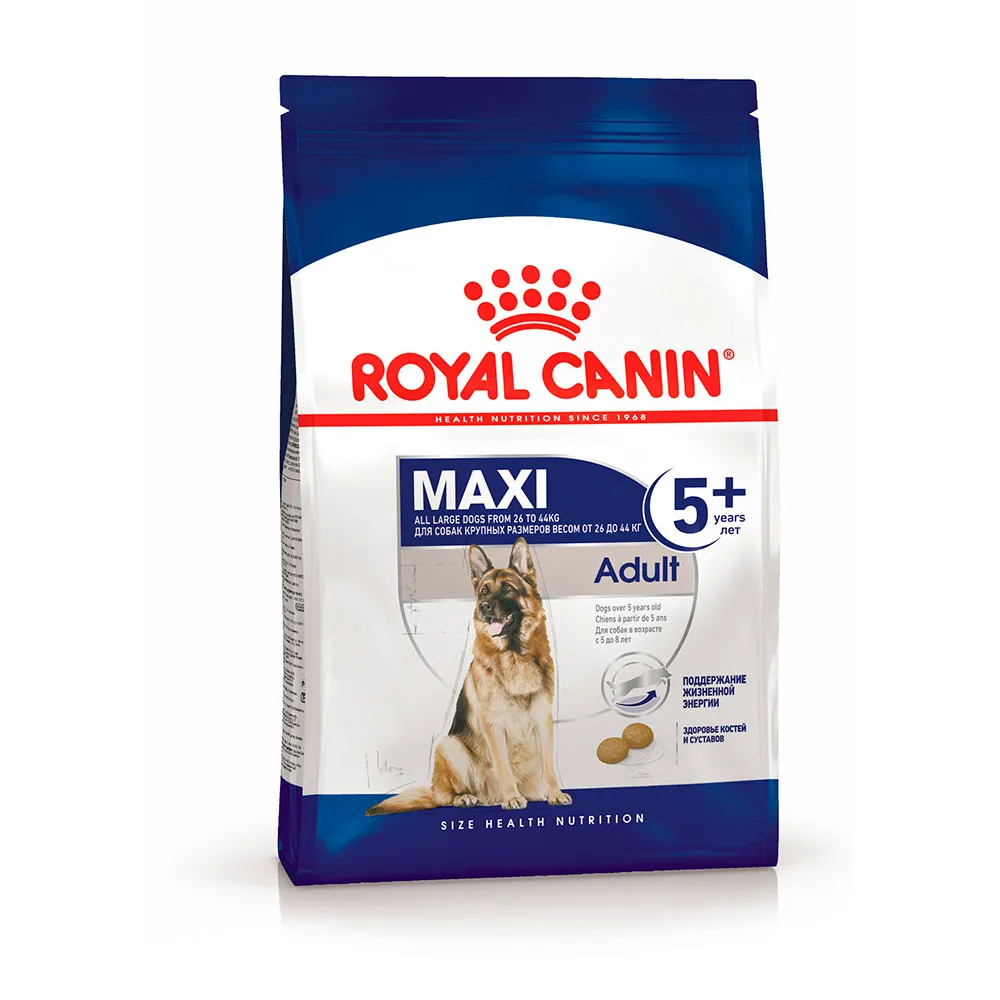  | Royal Canin Maxi Adult 5+ корм для собак крупных пород с 5 до 8 лет, 4 кг