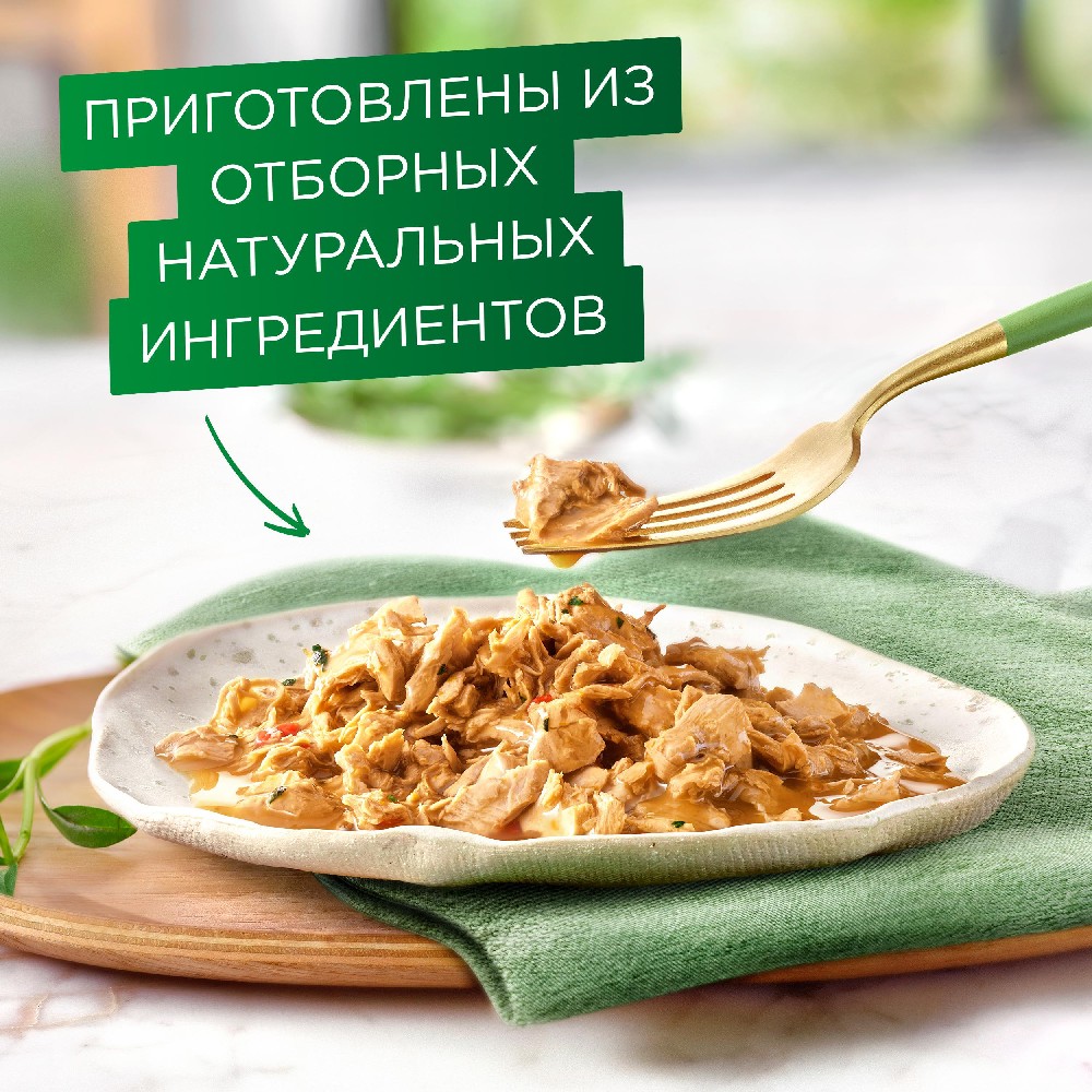 Gourmet Влажный корм Натуральные рецепты для кошек, с ягненком и с  томатами, 85 г