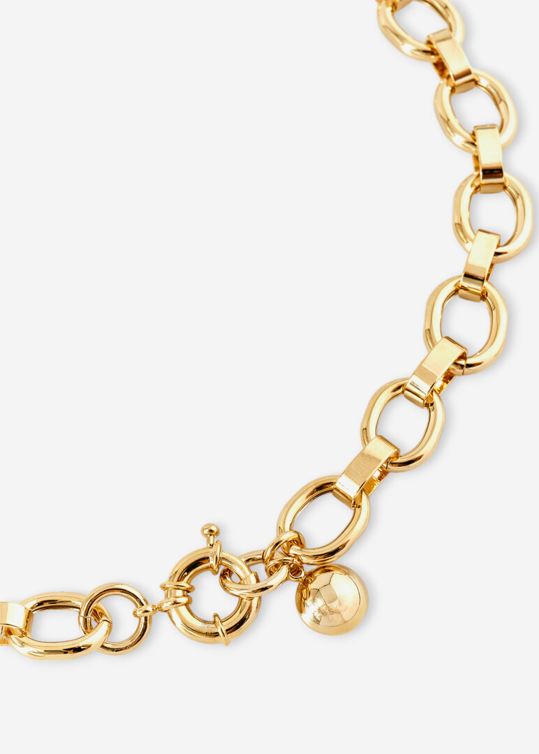 Golden large chain