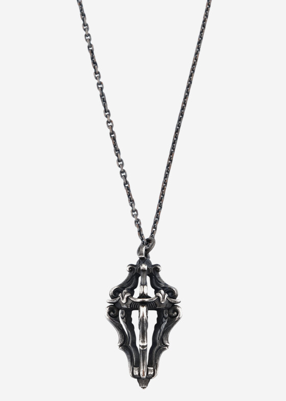 Колье с подвесами NoBrandName Колье из серебра Dark Lantern