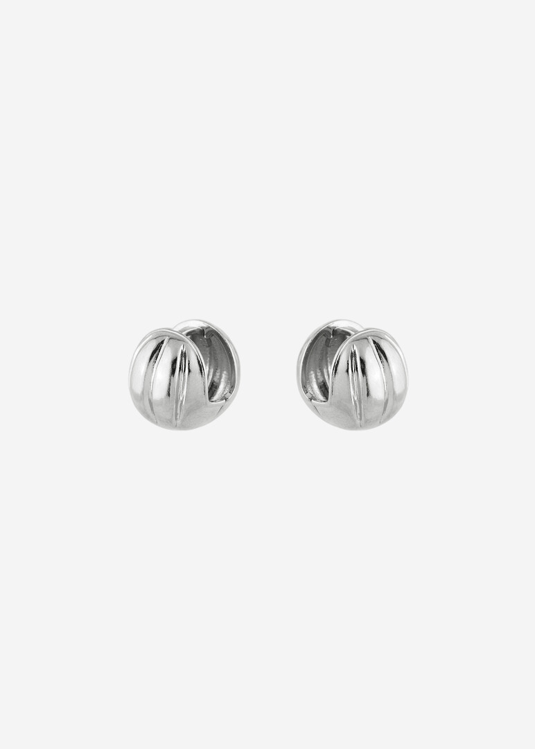 silver earrings «Oreshki»