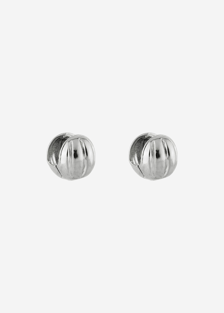 silver earrings «Oreshki»