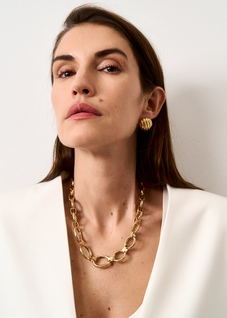 Golden large chain