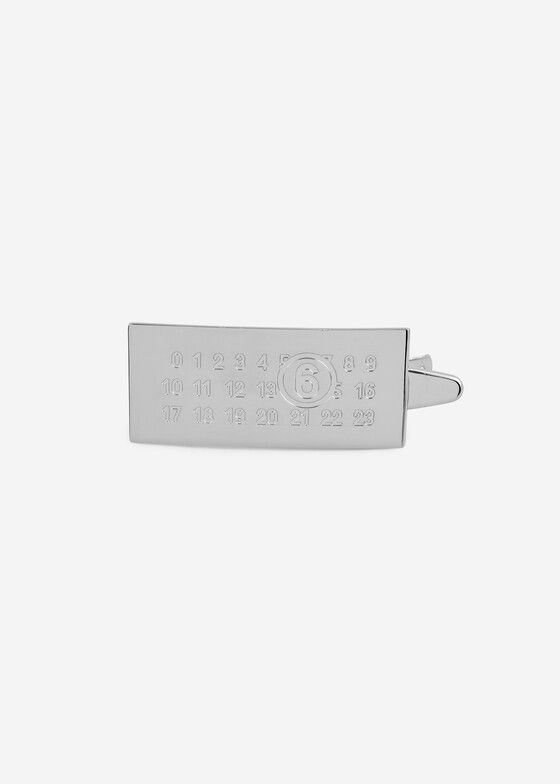 Аксессуары для волос MM6 Maison Margiela Серебристая заколка клипса для волос