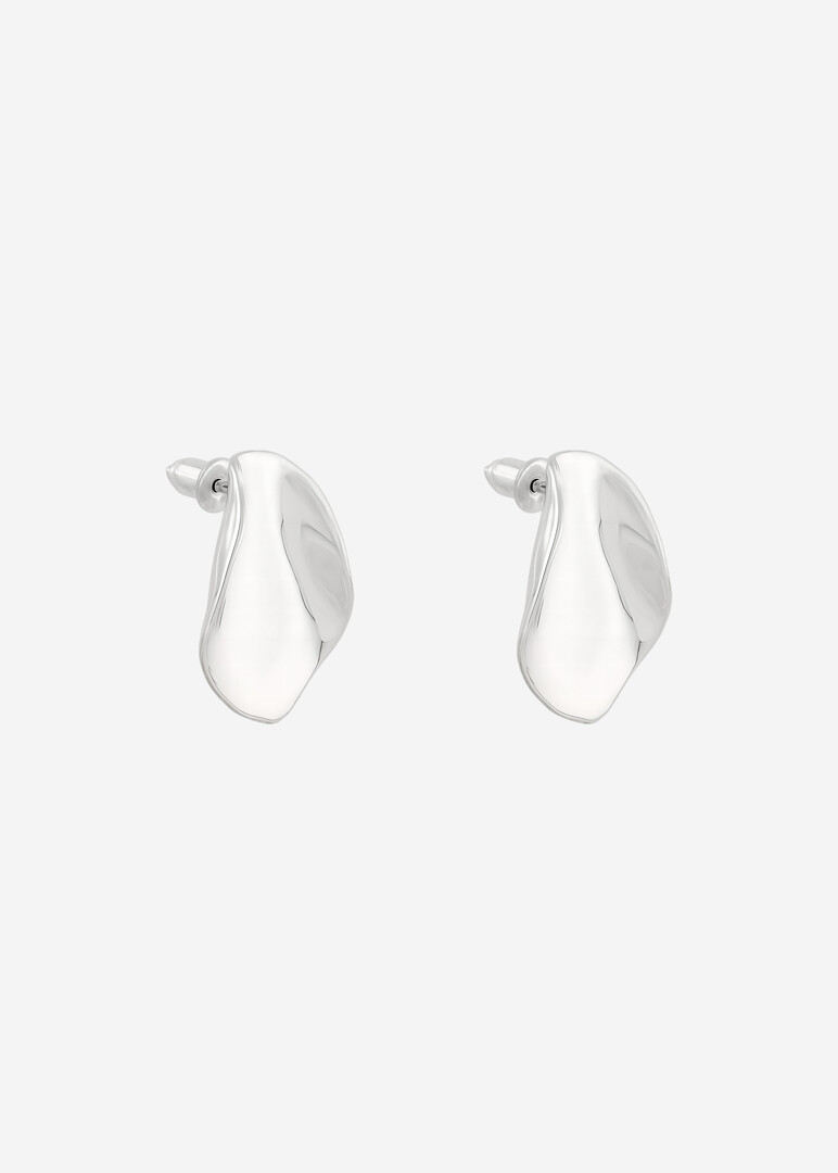 crumpled silver earrings Sexuality