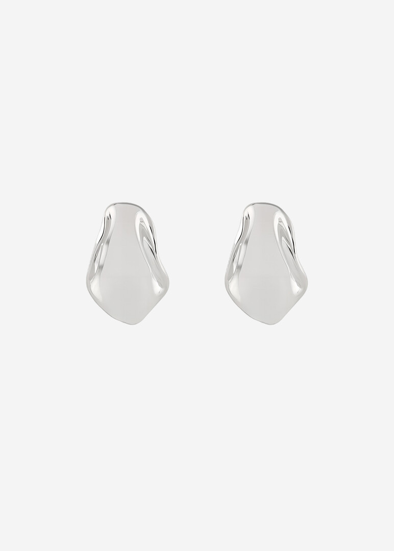 crumpled silver earrings Sexuality