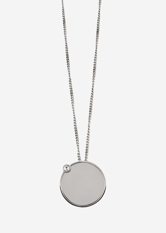 Колье MM6 Maison Margiela Серебристое колье