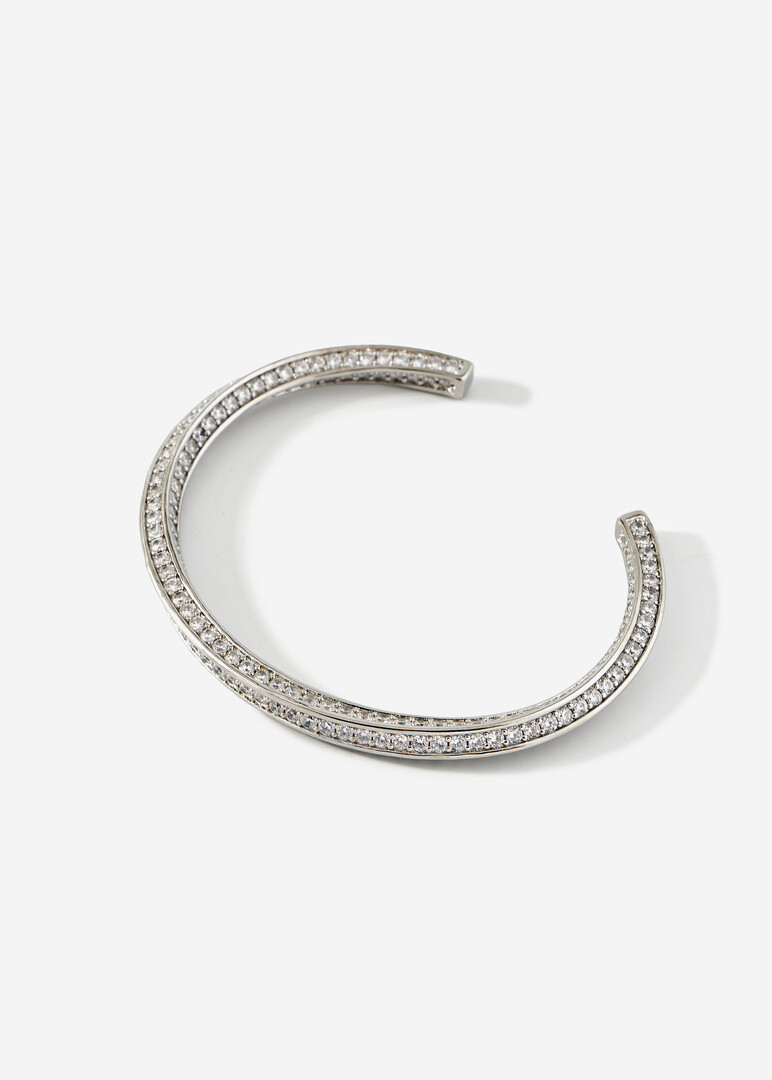 Large crystal bracelet