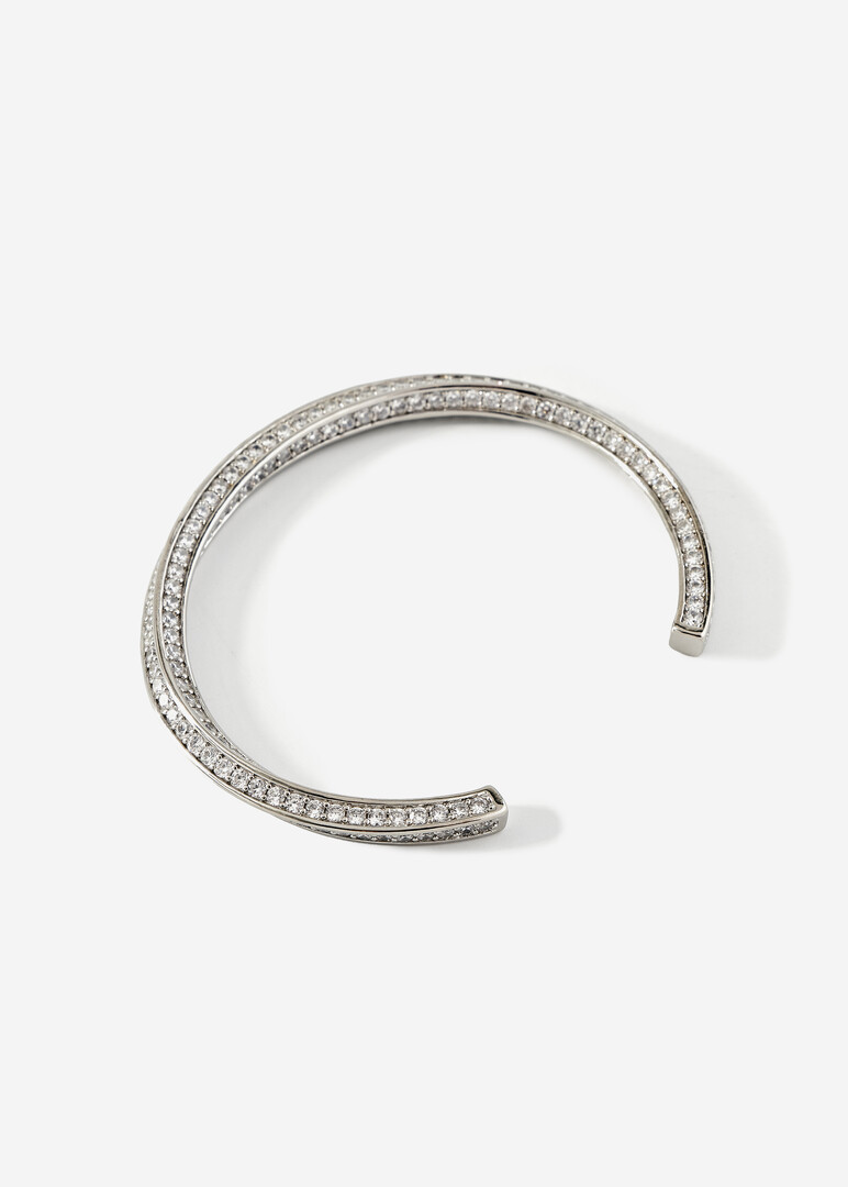 Large crystal bracelet