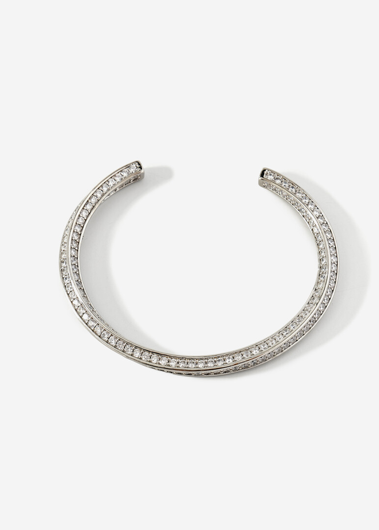 Large crystal bracelet