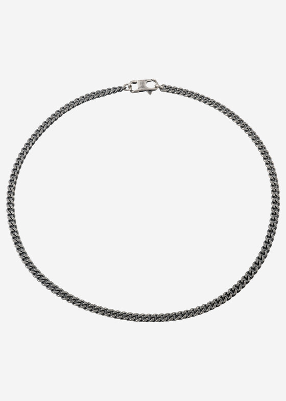 Колье-цепи MM6 Maison Margiela Серебристое колье-цепь