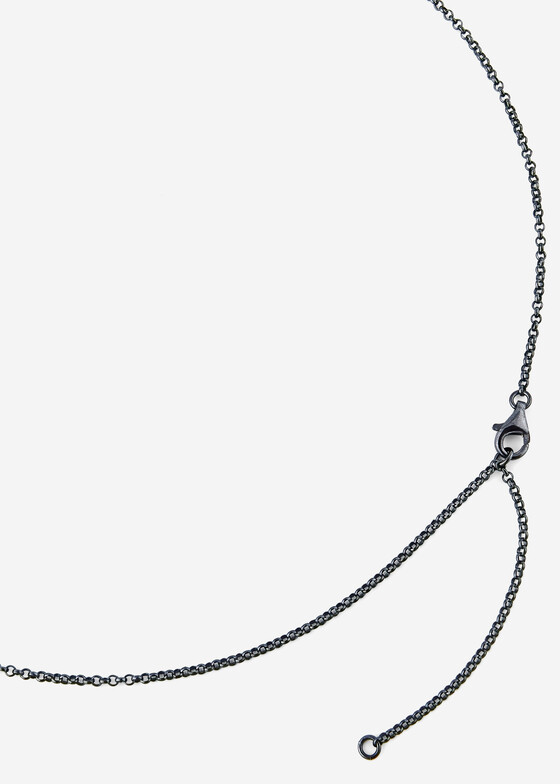 Колье с подвесами Mintaka Jewellery Колье из серебра с муассанитом