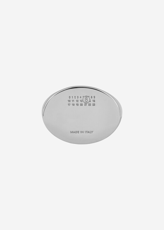 Тонкие кольца MM6 Maison Margiela Двойное кольцо