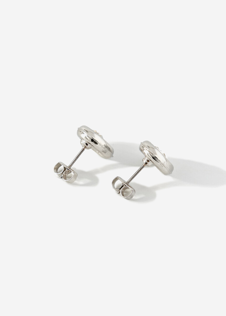Poussettes with oval crystals