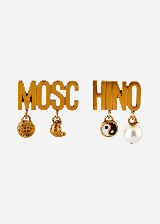 Акцентные серьги Moschino Серьги Moschino с подвесками