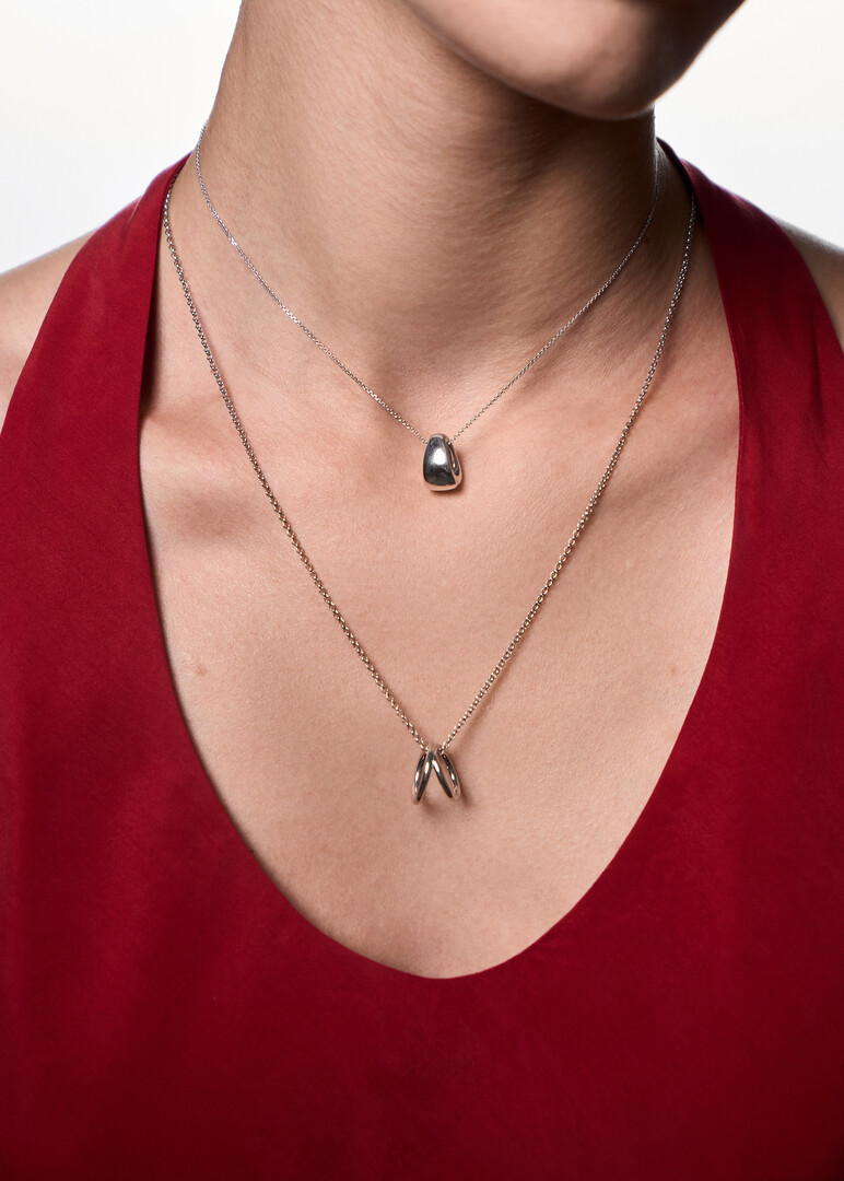 Подвеска-капля из серебра Silver Collection